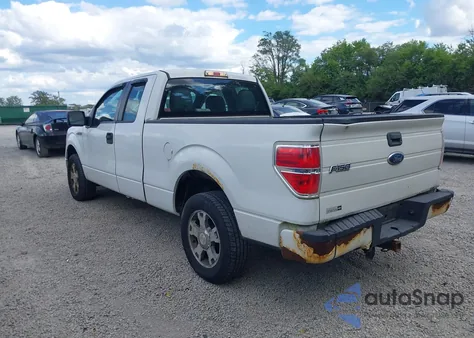 2010 Ford F150 Super Cab из США, поврежденный, VIN 1FTEX1CW3AFB23197